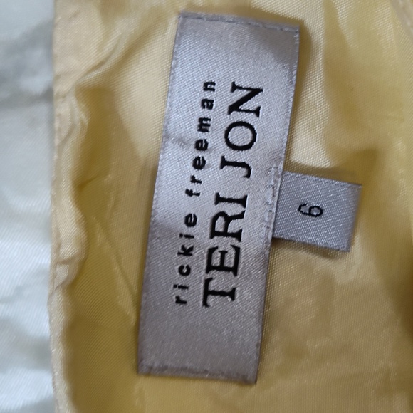 Rickie Freeman for Teri Jon Sleeveless Formal Night Party Dress Size 6 - Picture 4 of 8